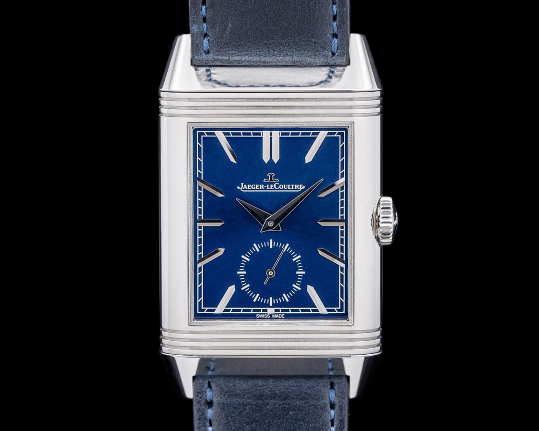 Jaeger-LeCoultre Q3988482 Reverso Duo Face SS Blue Dial