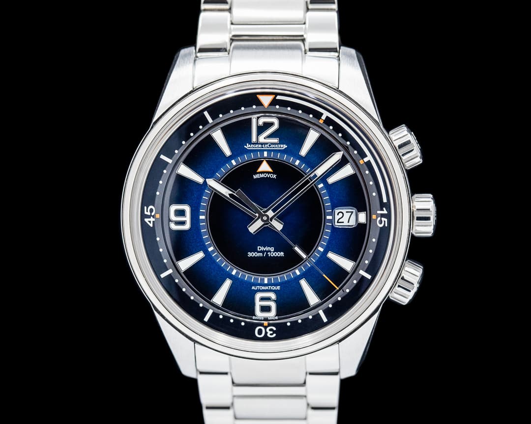 Jaeger-LeCoultre Q903818J Polaris Mariner Memovox SS Blue Dial
