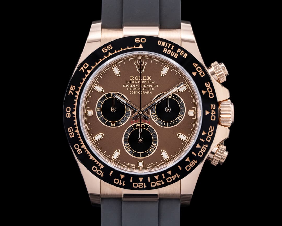 Rolex 116515LN Daytona Ceramic 18K Everose Brown Dial