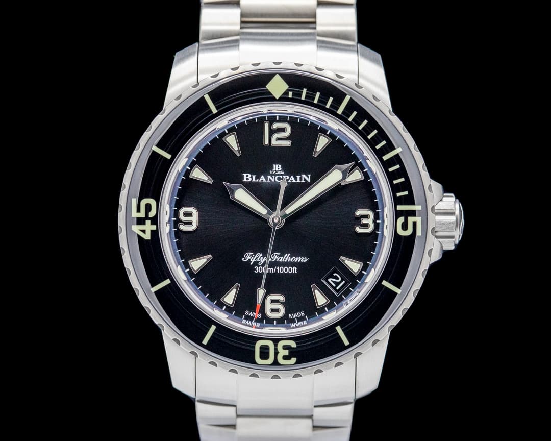 Blancpain 5010-12B30-B52A Fifty Fathoms Automatic Titanium / Bracelet 2025