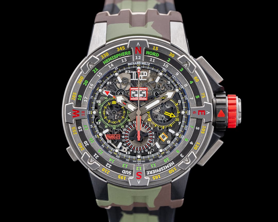 Richard Mille RM60-01 Automatic Flyback Regatta Chronograph Skeleton Dial LIMITED