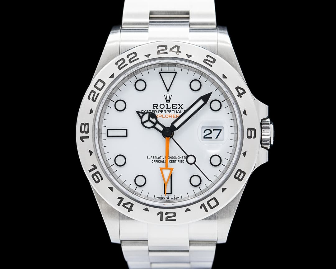 Rolex 226570 Explorer II SS White Dial