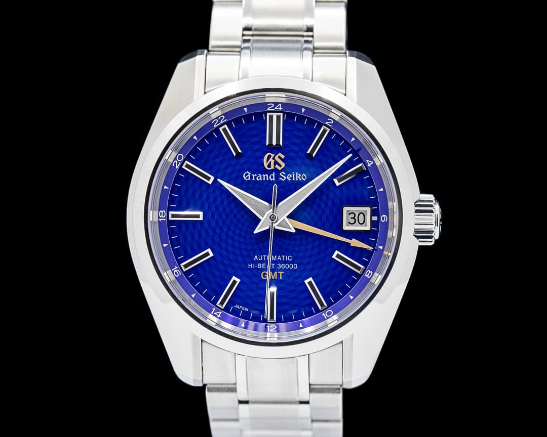 Grand Seiko Hi-Beat 36000 GMT "Blue Peacock" SS LIMITED