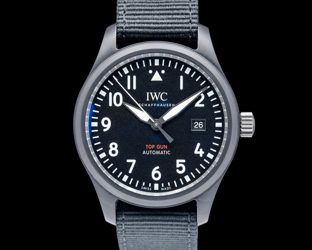 IWC IW326906 Pilot's Watch Automatic TOP GUN Black Ceramic Black Dial
