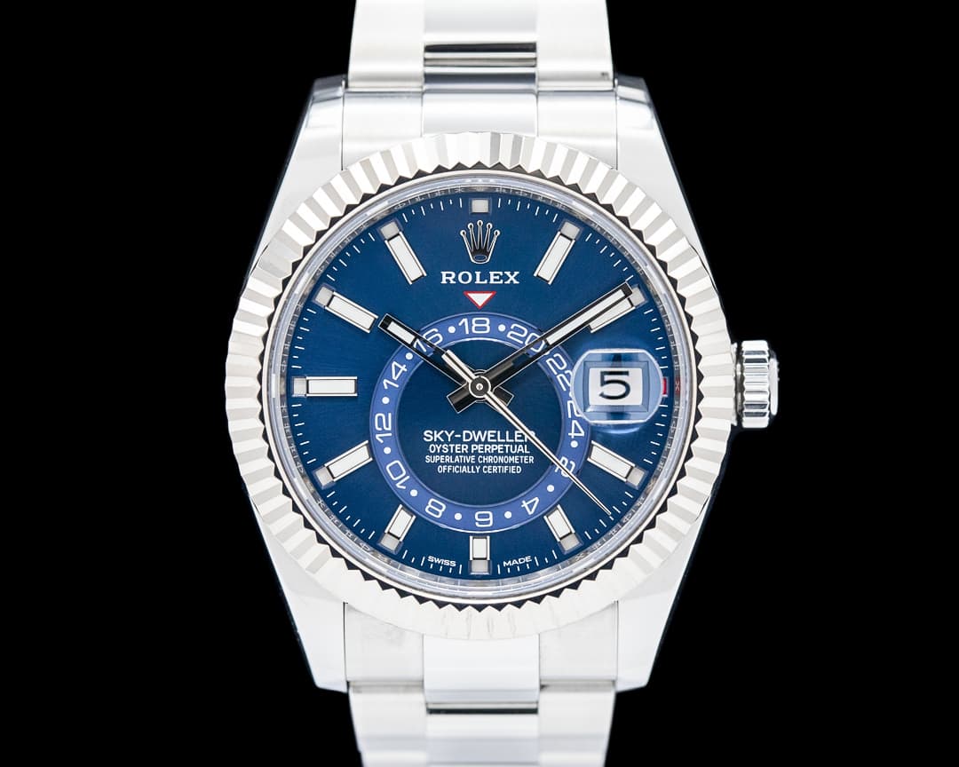 Rolex 326934 Sky-Dweller SS Blue Dial