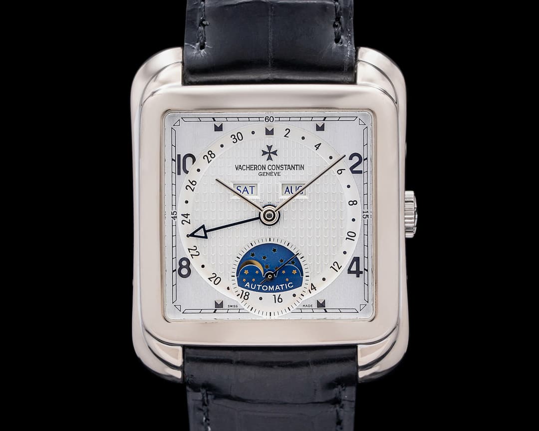 Vacheron Constantin 47300 Historiques Toledo 1952 18K White Gold Silver Dial