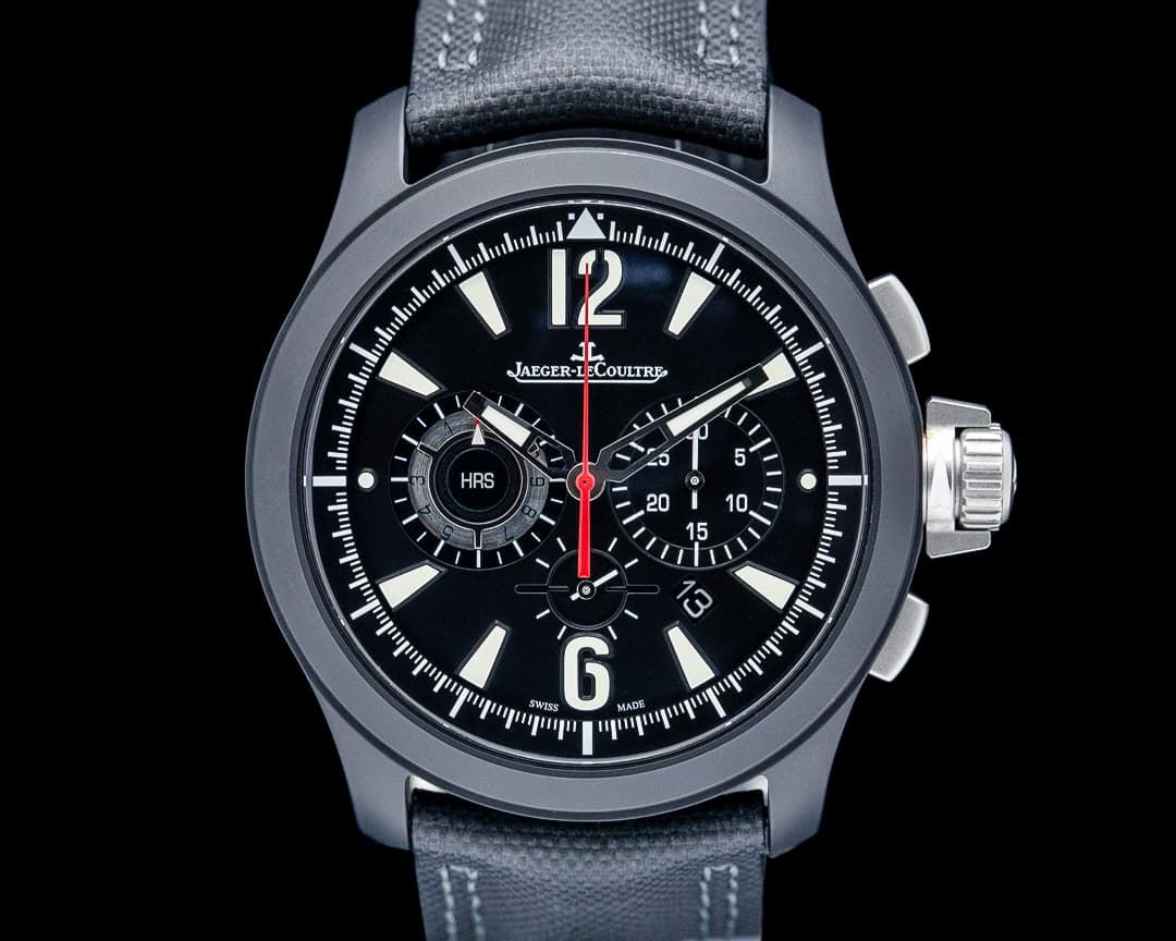 Jaeger-LeCoultre Q204C470 Master Compressor Chronograph Ceramic Black Dial