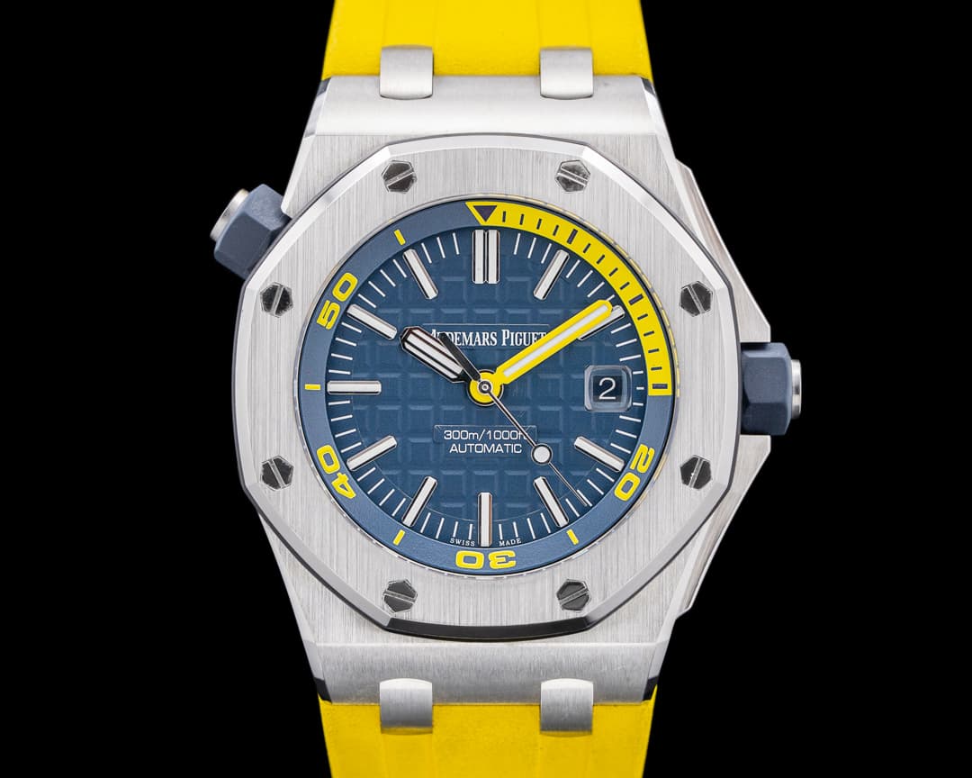 Audemars Piguet 15710ST Royal Oak Offshore Diver SS Blue Dial
