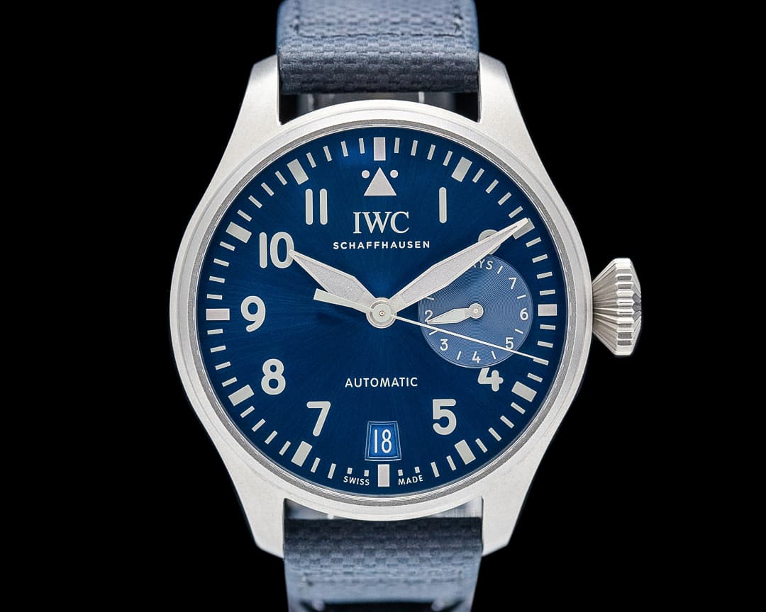 IWC IW501019 Big Pilot Racing Works Titanium Blue Dial LIMITED