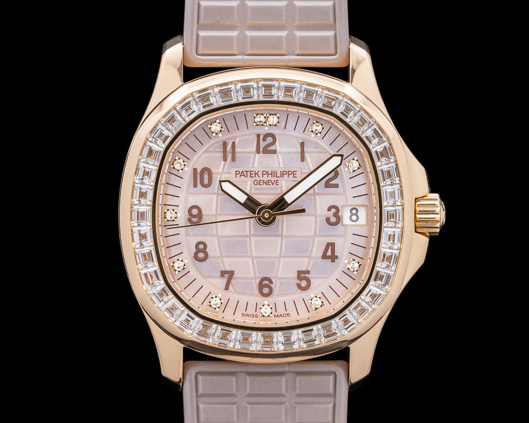 Patek Philippe 5072R Aquanaut Luce Haute Joaillerie 18K RG Mother of Pearl Dial 2024