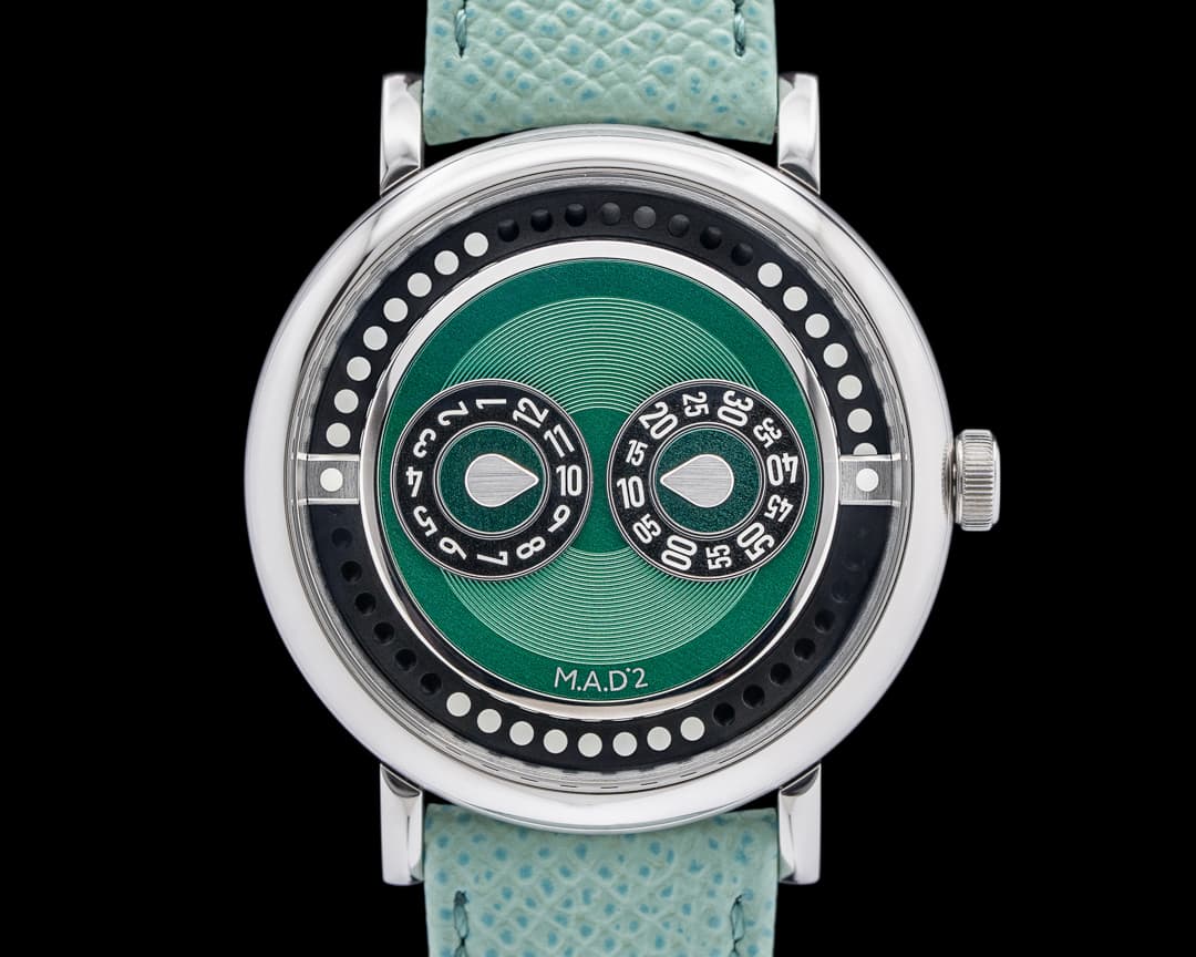 MB&F M.A.D.2 SS Green Dial