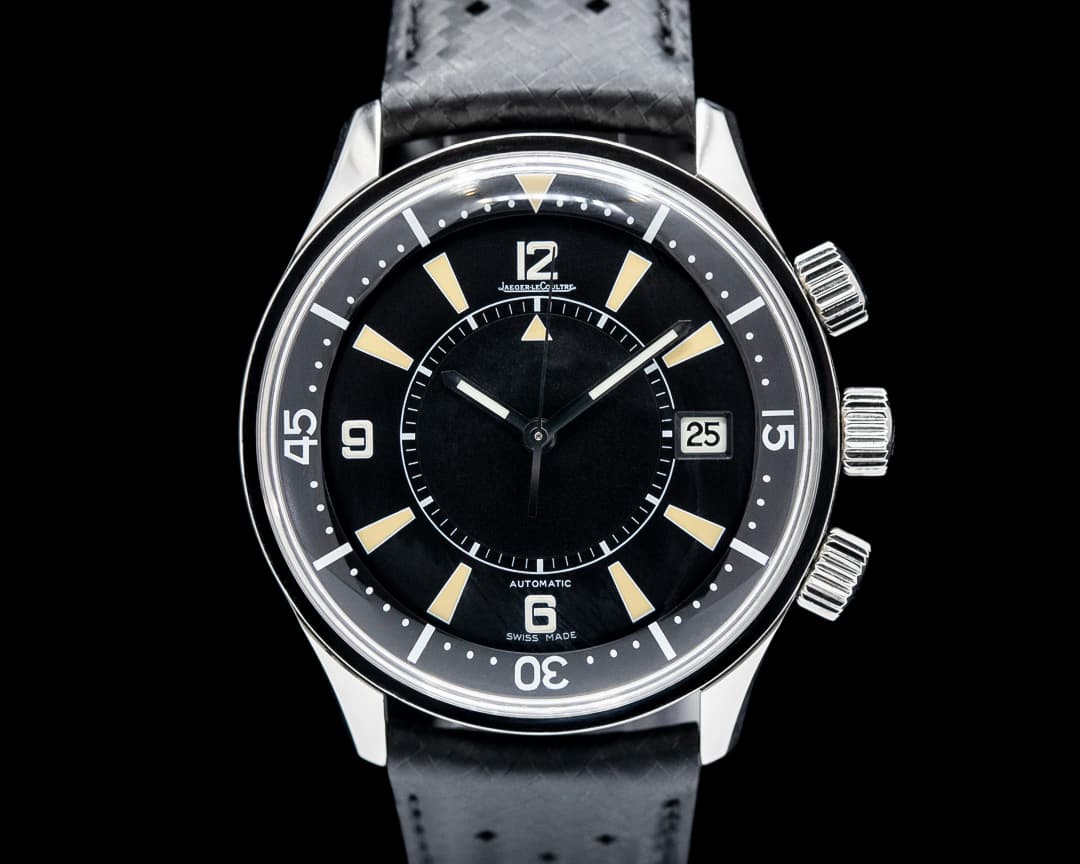 Jaeger-LeCoultre Q2008470 Memovox Polaris SS Black Dial LIMITED