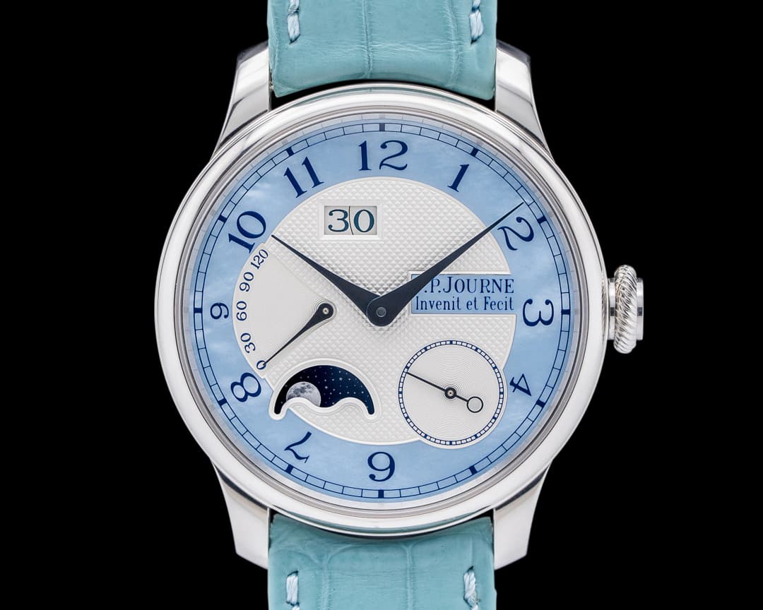 F. P. Journe Automatique Lune Nacre AL2 Platinum Mother of Pearl Dial