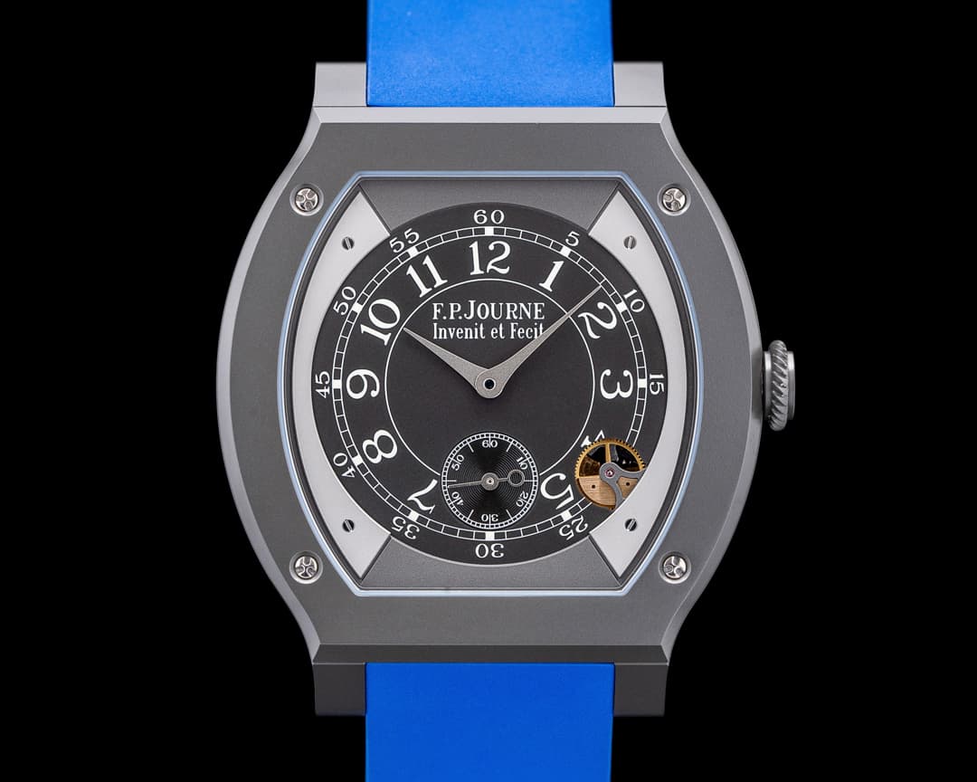 F. P. Journe Elegante 48MM ELHT Black Label Titanium Black Dial 2024