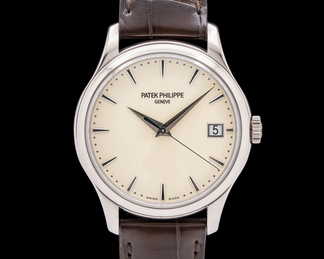 Patek Philippe 5227G Calatrava 18K White Gold Cream Dial