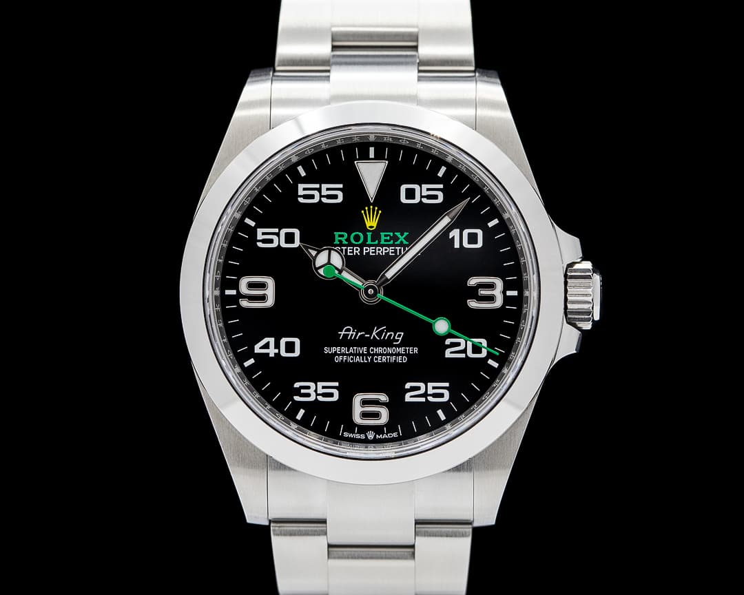 Rolex 126900 Air King Oystersteel Black Dial