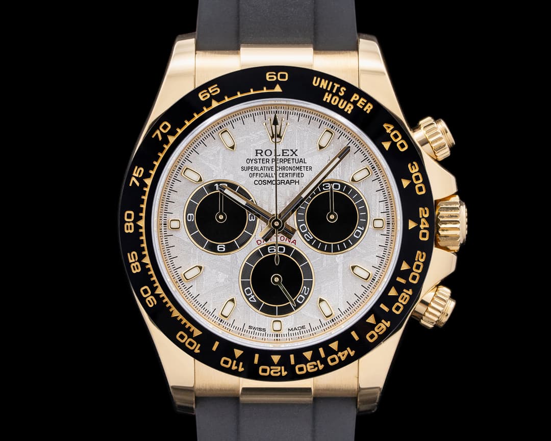 Rolex 116518LN Daytona Meteorite 18K Yellow Gold Meteorite Dial