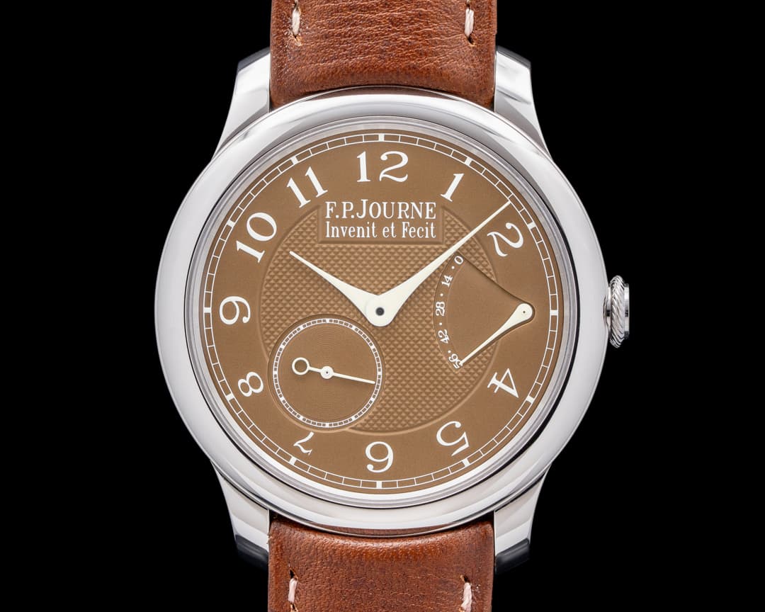 F.P. Journe Chronometre Souverain Platinum Havana Brown Dial 2024