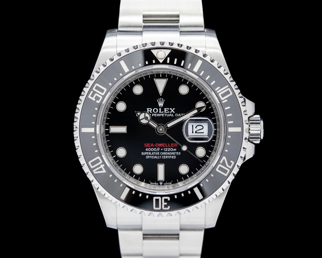 Rolex 126600 Sea-Dweller Oystersteel Black Dial