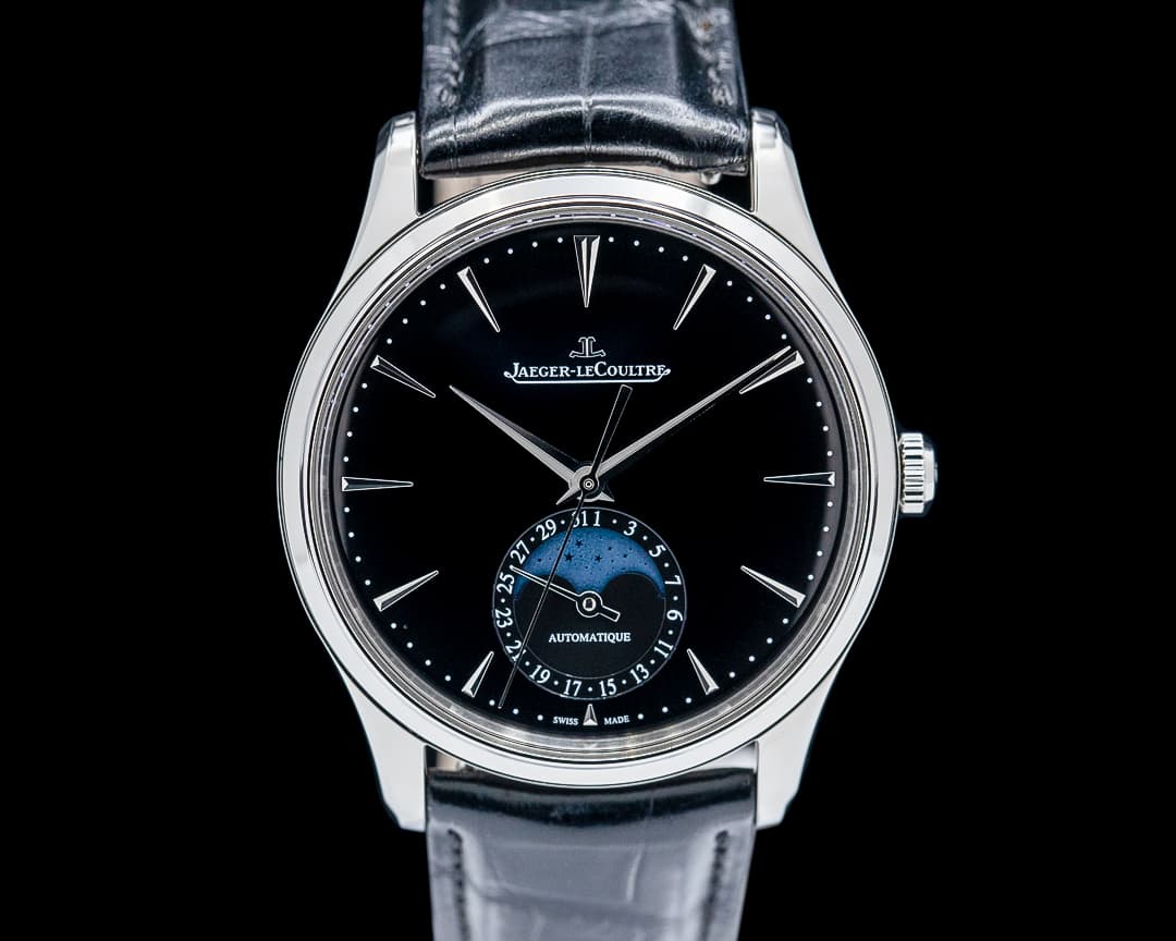 Jaeger LeCoultre Q1368471 Master Ultra Thin Moon SS Black Dial 2025
