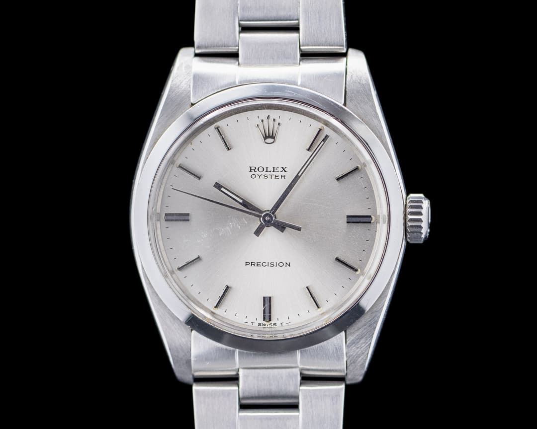 Rolex 6426 Oyster Precision SS Silver Dial