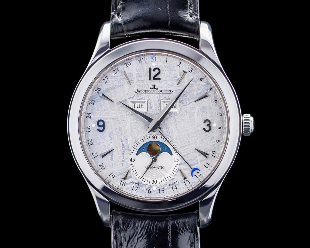 Jaeger LeCoultre Q1558421 Master Calendar SS Gray Meteorite Dial