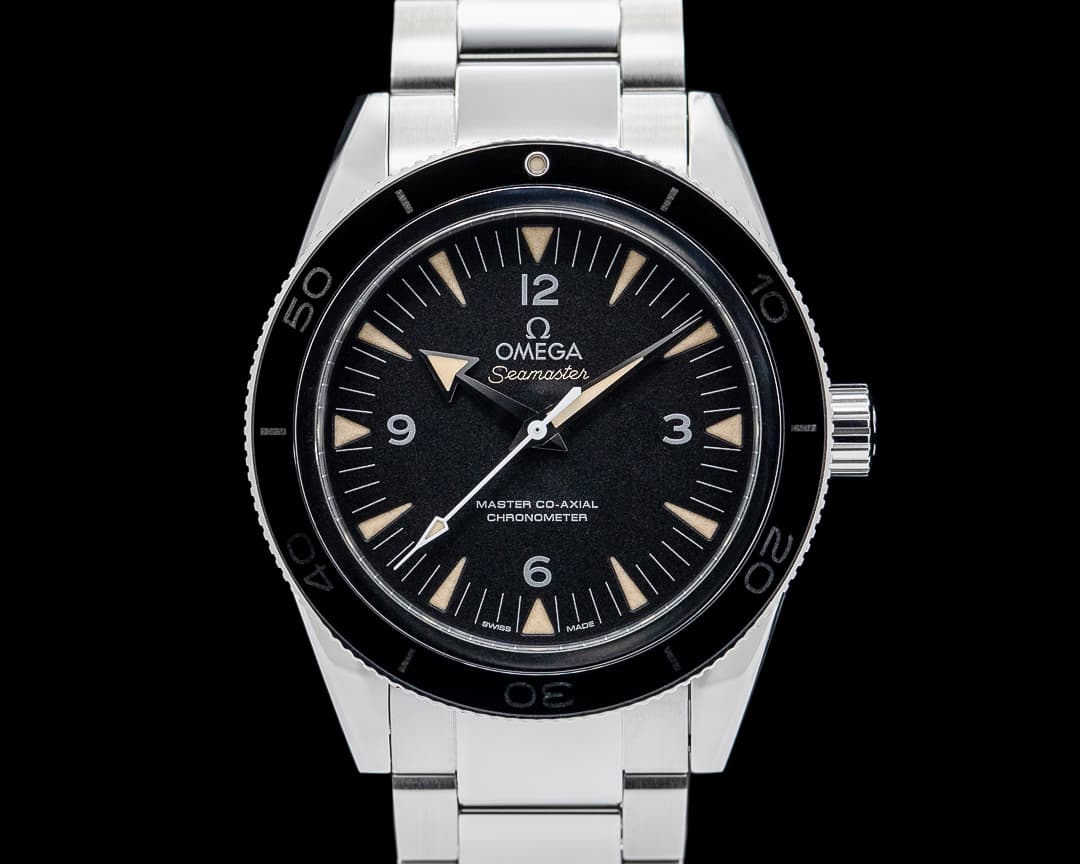 Omega Seamaster 300M SS Black Dial