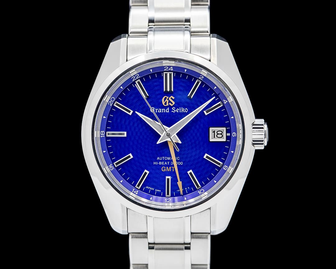 Grand Seiko Hi-Beat 36000 GMT "Blue Peacock" SS LIMITED