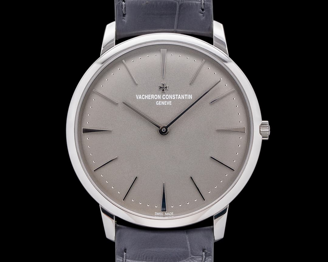 Vacheron Constantin 81180 Patrimony Manual Platinum Gray Dial