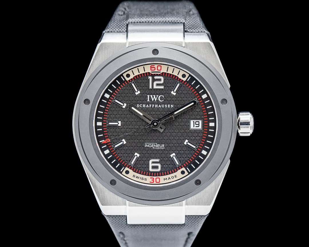 IWC IW323401 Ingenieur Automatic SS Black Dial