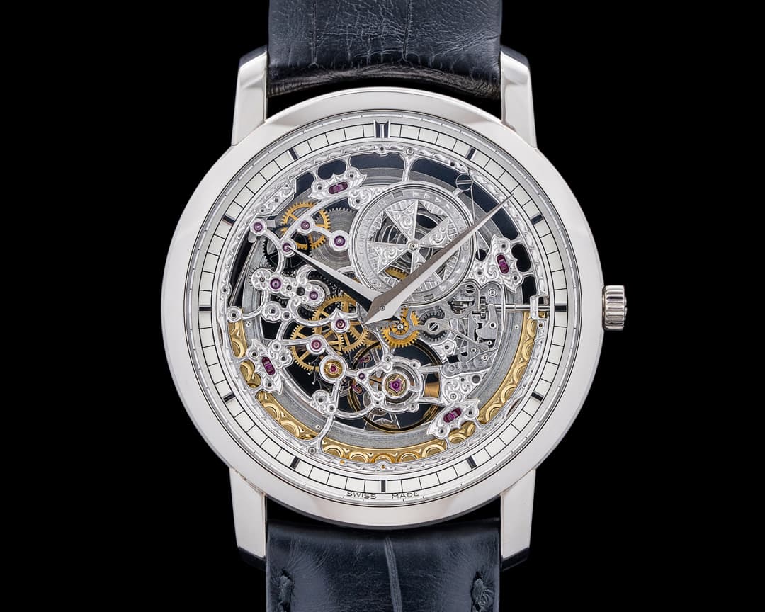 Vacheron Constantin 43178/000G-9393 Traditionnelle Openworked 18K White Gold Skeleton Dial