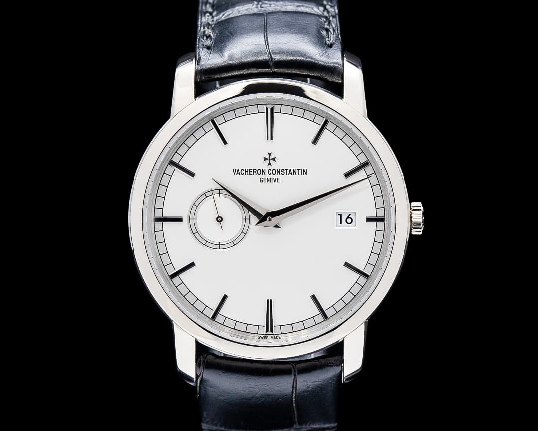 Vacheron Constantin 87172/000G-9301 Patrimony Traditionnelle 18K White Gold Silver Dial