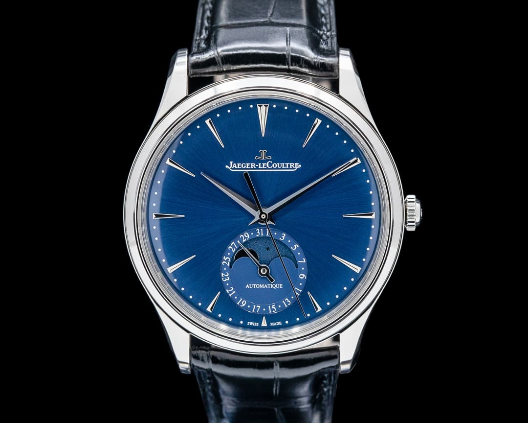 Jaeger LeCoultre Q1368480 Master Ultra Thin Moon SS Blue Dial 2025