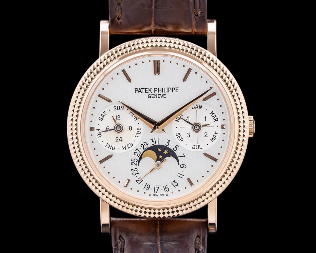 Patek Philippe 5039R-010 Perpetual Calendar 18K Rose Gold Silver Dial