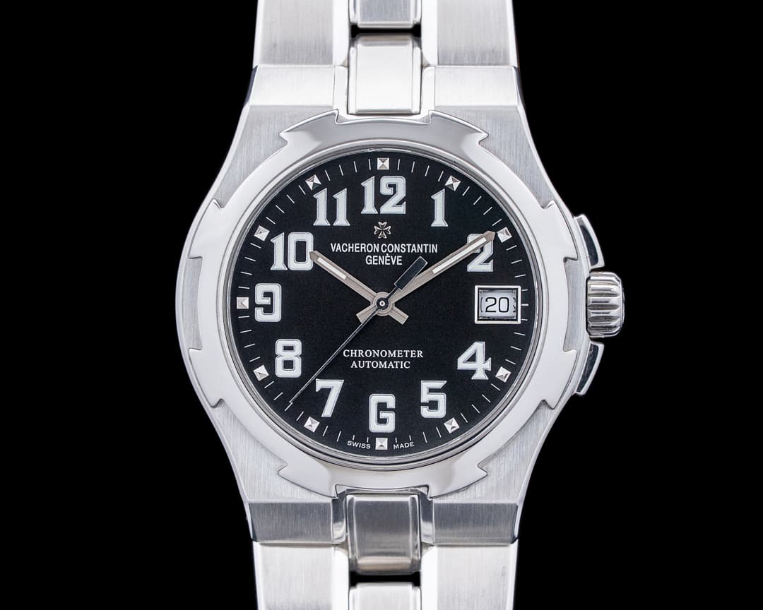Vacheron Constantin 42042/423A Overseas SS Black Dial