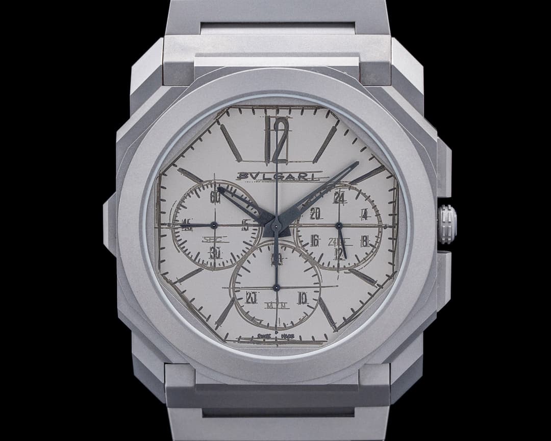 Bulgari Octo Finissimo Chronograph "10th Anniversary" Titanium Gray Dial LIMITED