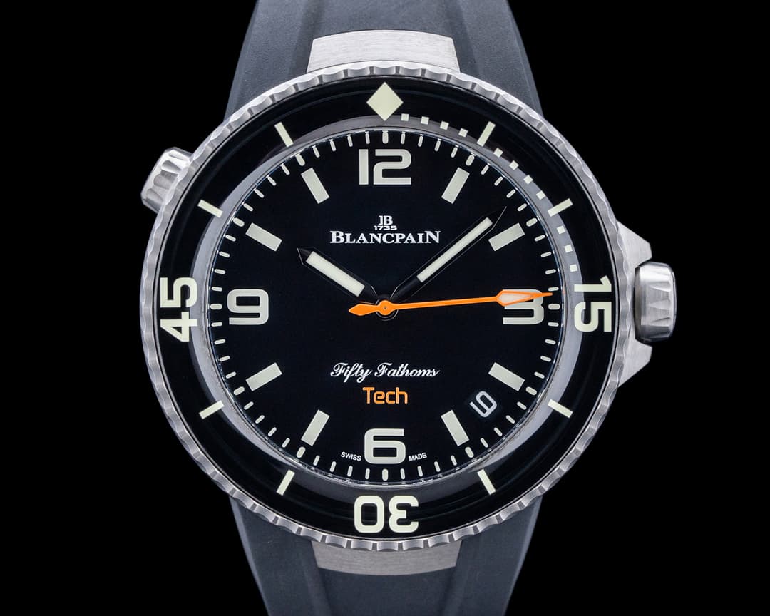Blancpain Fifty Fathoms Tech Titanium Black Dial 2025