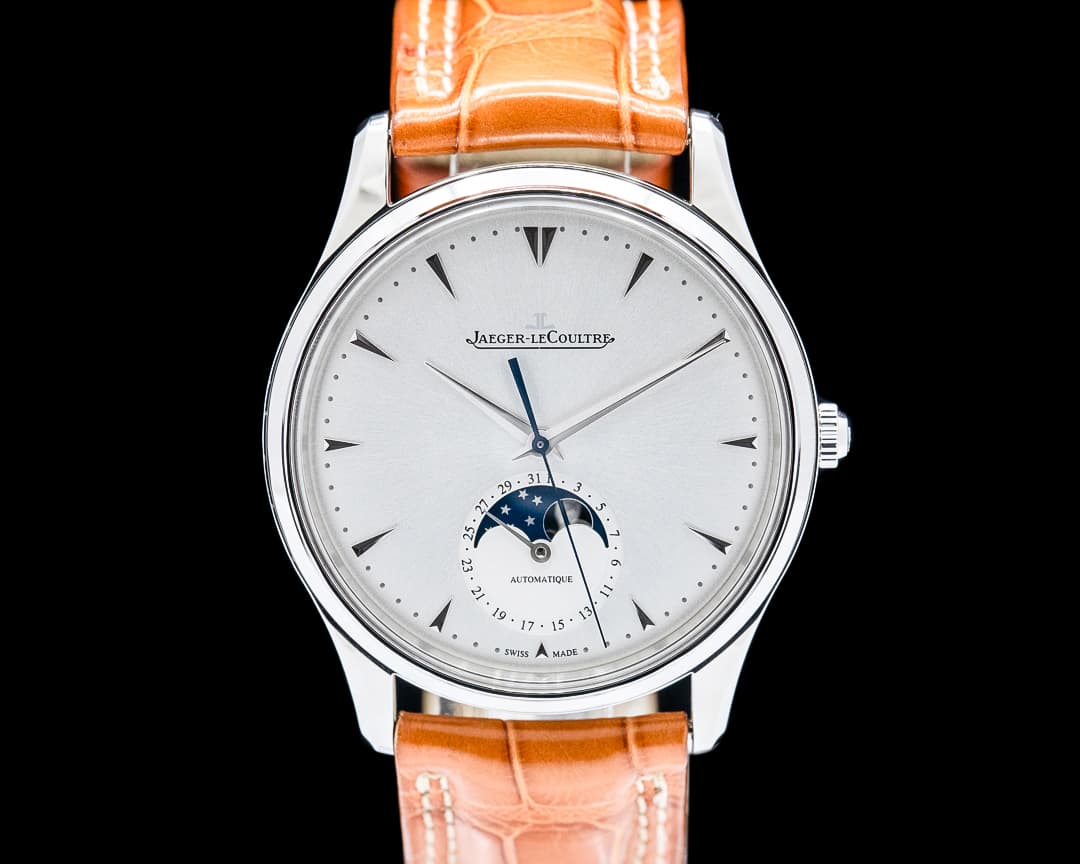 Jaeger LeCoultre Q1368420 Master Ultra Thin Moon SS Silver Dial