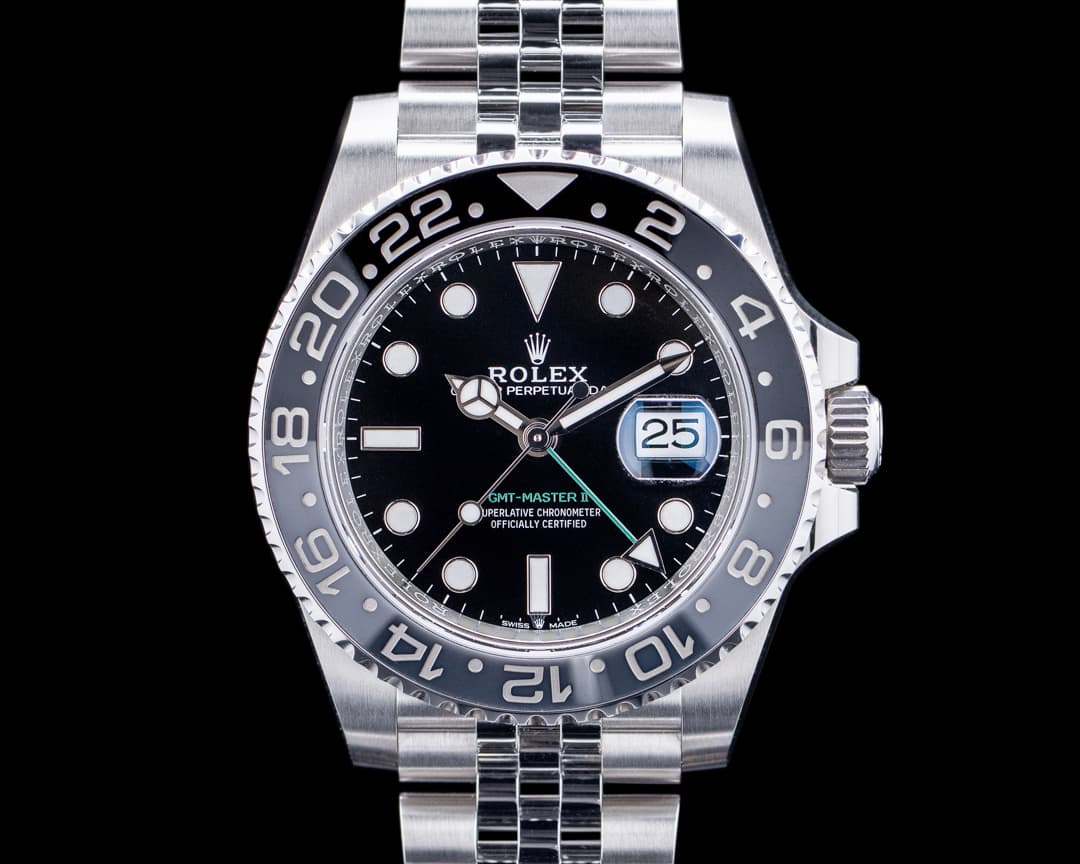 Rolex 126710GRNR GMT Master II Jubilee SS Black Dial 2025 UNWORN