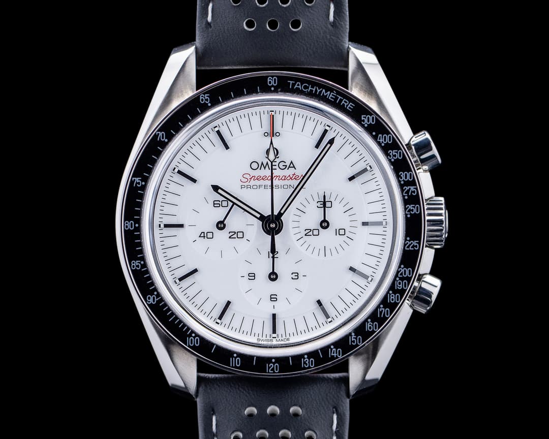 Omega Speedmaster Professional Moonwatch SS White Dial 2024