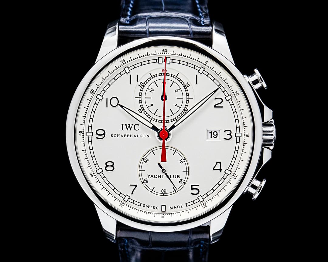 IWC IW390211 Portuguese Yacht Club Chronograph SS Silver Dial