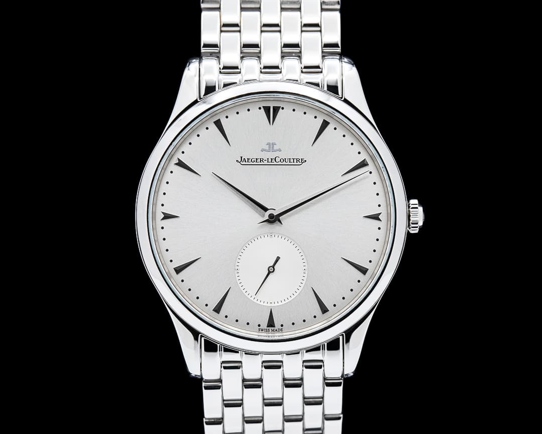 Jaeger LeCoultre Q1358120 Master Grande Ultra Thin SS Silver Dial