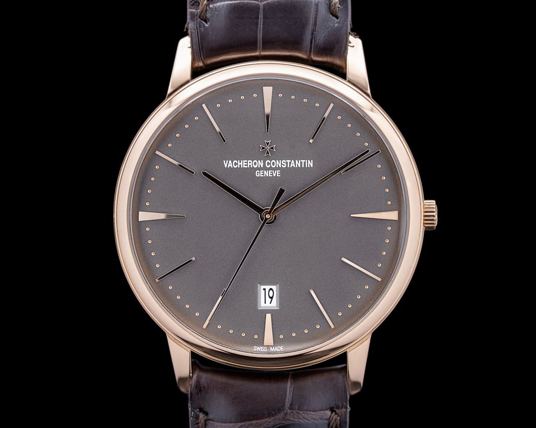 Vacheron Constantin 85180/000R Patrimony 18K Rose Gold Gray Dial