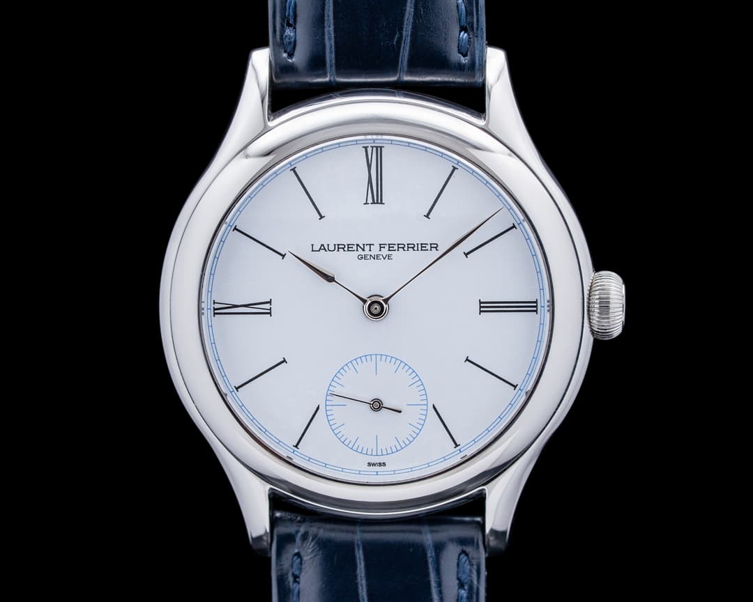 Laurent Ferrier Galet Classic Micro Rotor PLATINUM Grand Feu Enamel RARE