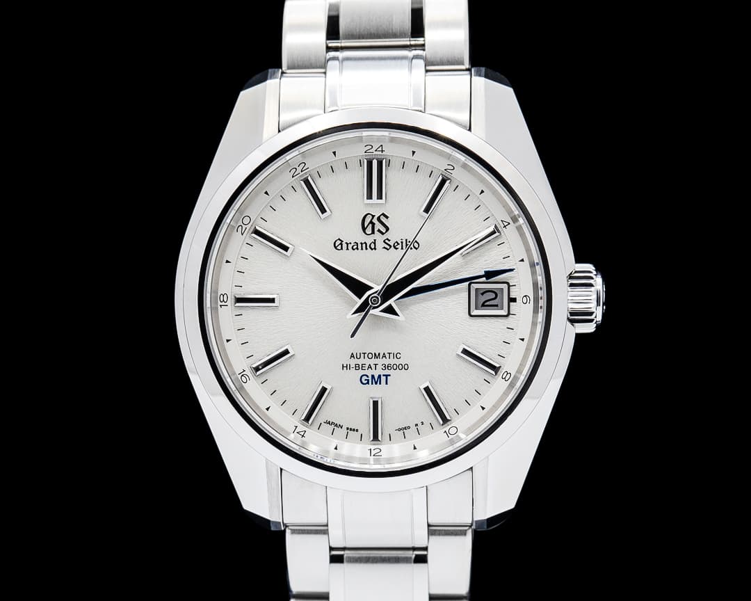 Grand Seiko SBGJ201 Heritage Collection Hi-Beat GMT SS Silver Dial