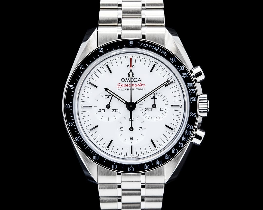Omega Speedmaster Moonwatch Professional SS White Dial 2025 UNWORN