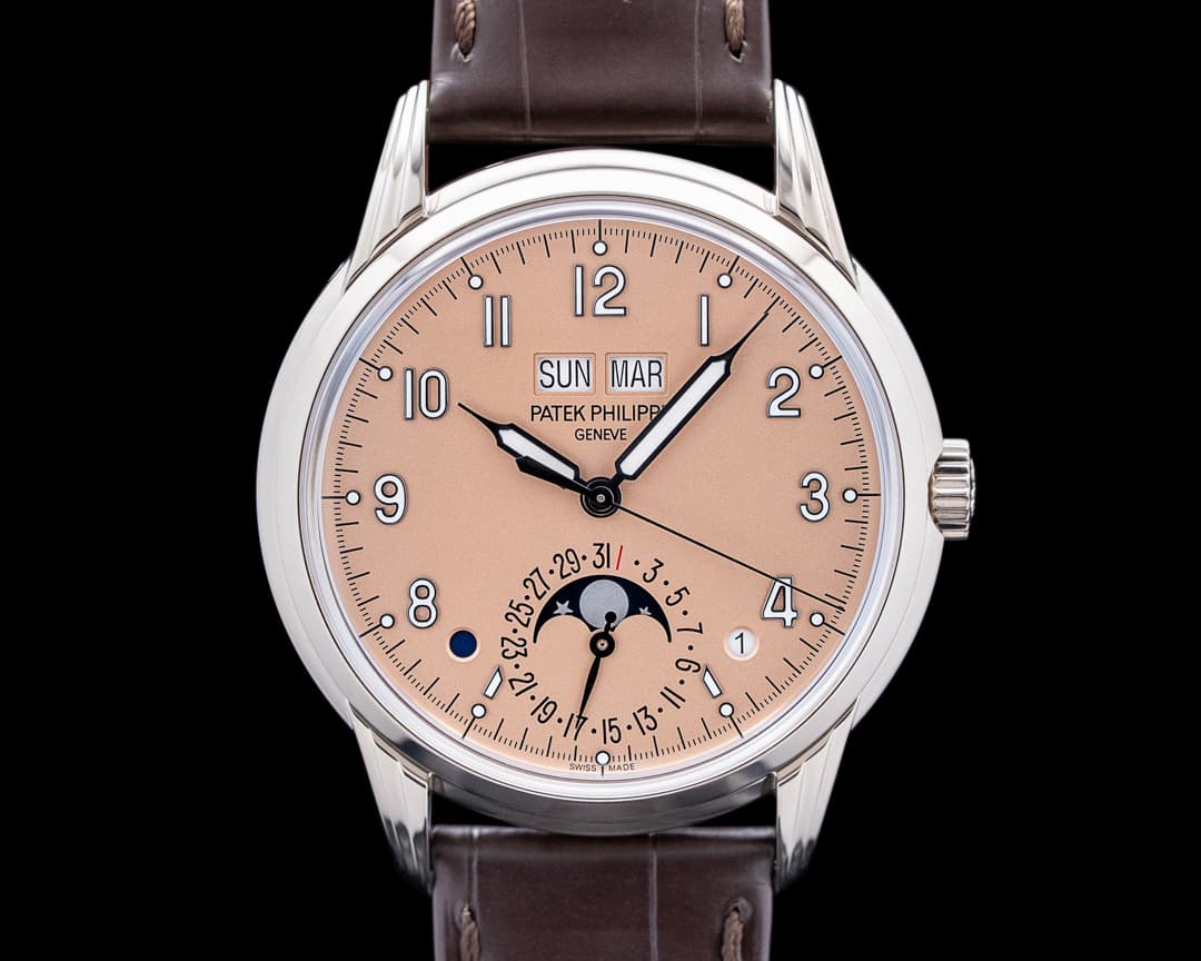 Patek Philippe 5320G Grand Complications Perpetual Calendar 18K White Gold Salmon Dial