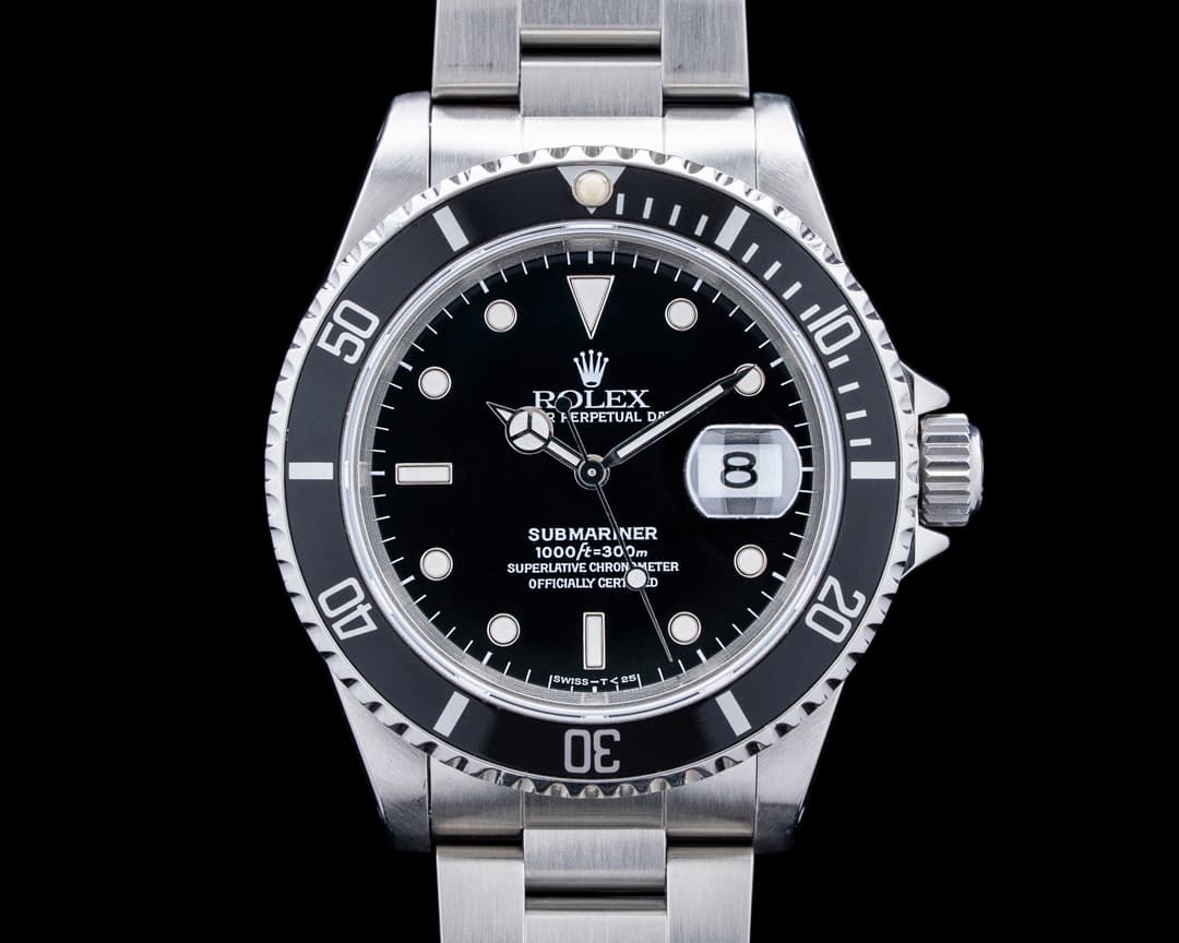 Rolex 16610 Submariner SS Black Dial