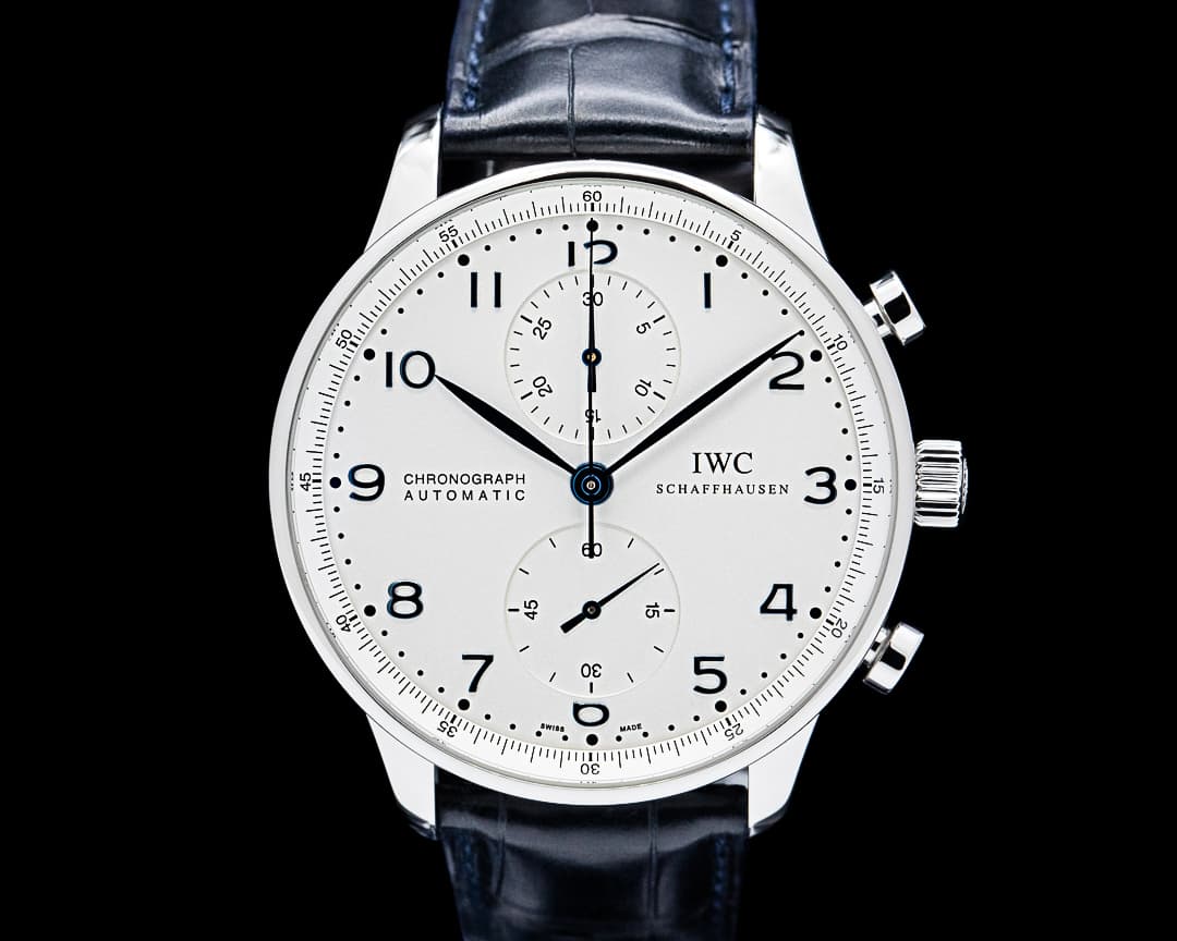 IWC IW371417 Portugieser Chronograph SS Silver Dial