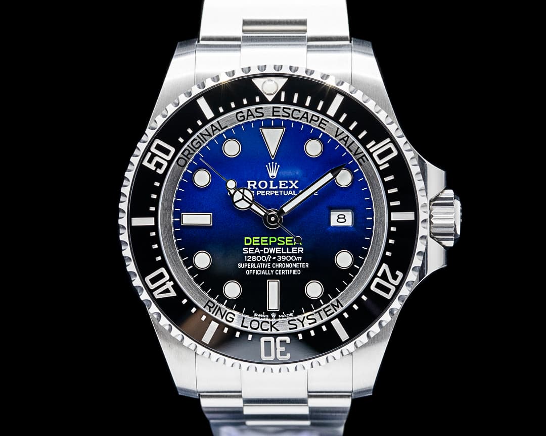 Rolex 126660 Sea-Dweller Deepsea "James Cameron" SS Blue Dial